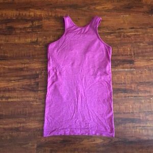 High neck lulu tank top